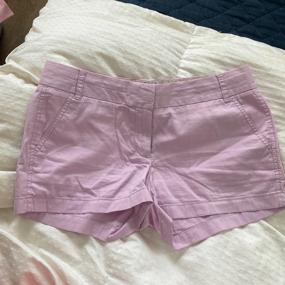 Jcrew Lavender Chino Shorts